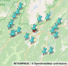 Mappa Via Risorgimento, 38070 Stenico TN, Italia (8.542)