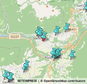 Mappa Via Risorgimento, 38070 Stenico TN, Italia (2.583)