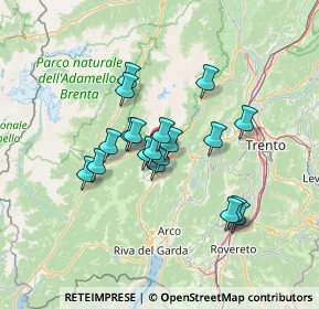 Mappa Via Risorgimento, 38070 Stenico TN, Italia (10.35789)