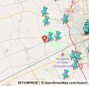 Mappa Via Variano, 33037 Pasian di Prato UD, Italia (6.118)