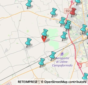 Mappa Via Variano, 33037 Pasian di Prato UD, Italia (5.56118)