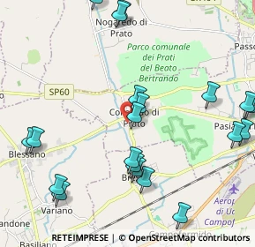 Mappa Via Variano, 33037 Pasian di Prato UD, Italia (2.4885)