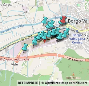 Mappa Via Puisle, 38051 Borgo Valsugana TN, Italia (0.28148)