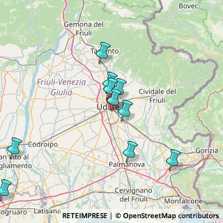 Mappa Via dei Carlini, 33100 Udine UD, Italia (19.93667)