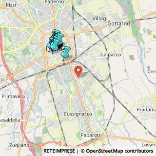 Mappa Via dei Carlini, 33100 Udine UD, Italia (2.0215)
