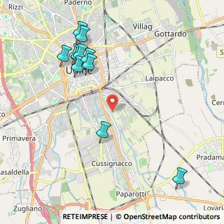 Mappa Via dei Carlini, 33100 Udine UD, Italia (2.32455)