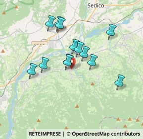 Mappa Via Piero Bargagni, 32026 Borgo Valbelluna BL, Italia (3.01154)