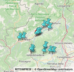 Mappa Via dell'Artigiano, 32026 Lentiai BL, Italia (11.20429)