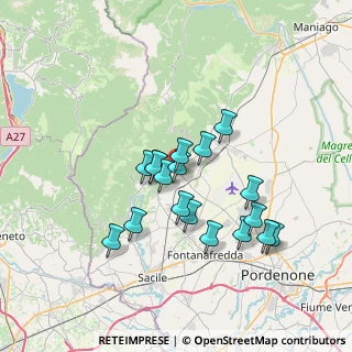 Mappa Via Cialata, 33070 Budoia PN, Italia (5.87167)