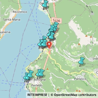 Mappa Via della Colombera, 23822 Bellano LC, Italia (1.808)