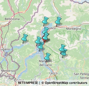 Mappa Via della Colombera, 23822 Bellano LC, Italia (9.26273)