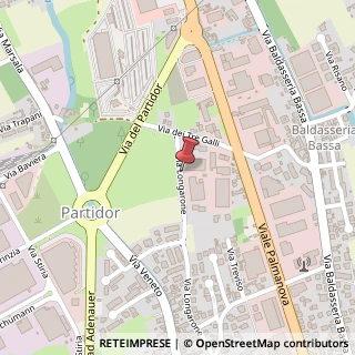 Mappa Via Longarone, 56/B, 33100 Udine, Udine (Friuli-Venezia Giulia)