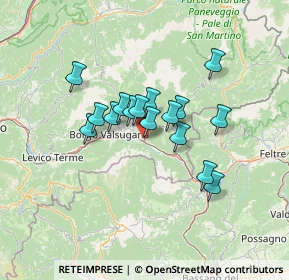 Mappa SP60, 38050 Ospedaletto TN, Italia (9.83875)