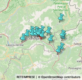 Mappa SP60, 38050 Ospedaletto TN, Italia (9.33824)