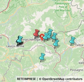 Mappa SP60, 38050 Ospedaletto TN, Italia (11.91429)