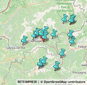 Mappa SP60, 38050 Ospedaletto TN, Italia (14.444)