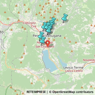 Mappa Via del Rastel, 38057 Pergine Valsugana TN, Italia (2.81091)