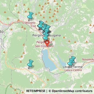 Mappa Via del Rastel, 38057 Pergine Valsugana TN, Italia (3.305)