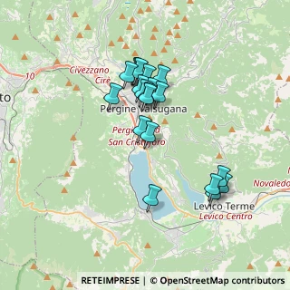 Mappa Via del Rastel, 38057 Pergine Valsugana TN, Italia (3.068)
