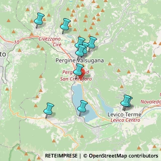 Mappa Via del Rastel, 38057 Pergine Valsugana TN, Italia (3.98)