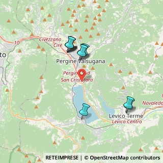 Mappa Via del Rastel, 38057 Pergine Valsugana TN, Italia (3.52364)