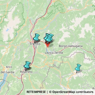 Mappa Via del Rastel, 38057 Pergine Valsugana TN, Italia (11.04385)