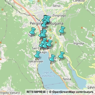 Mappa Via del Rastel, 38057 Pergine Valsugana TN, Italia (1.3265)