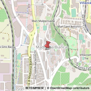 Mappa Via Menguzzato Veglia Clorinda, 6, 38123 Trento, Trento (Trentino-Alto Adige)
