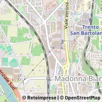 Kaart Trento