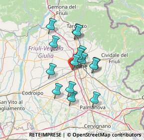 Mappa Via Beorchia, 33037 Pasian di Prato UD, Italia (10.304)