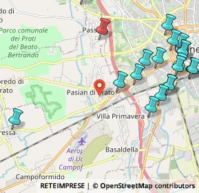 Mappa Via G. Puccini, 33037 Pasian di Prato UD, Italia (2.7575)