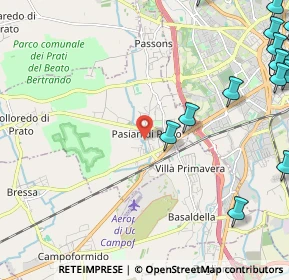 Mappa Vicolo Privato, 33037 Pasian di Prato UD, Italia (3.47688)