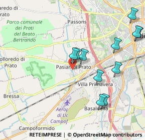 Mappa Vicolo Privato, 33037 Pasian di Prato UD, Italia (2.14182)