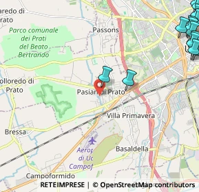 Mappa Vicolo Privato, 33037 Pasian di Prato UD, Italia (3.74059)