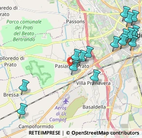 Mappa Vicolo Privato, 33037 Pasian di Prato UD, Italia (2.58765)