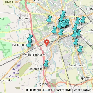 Mappa Via Attimis, 33100 Udine UD, Italia (2.32947)