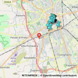 Mappa Via Attimis, 33100 Udine UD, Italia (2.154)