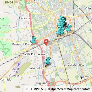 Mappa Via Attimis, 33100 Udine UD, Italia (2.0455)