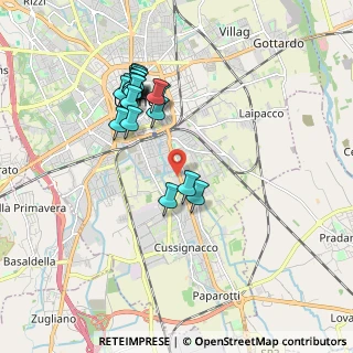 Mappa Via Osvaldo Lupieri, 33100 Udine UD, Italia (1.7665)