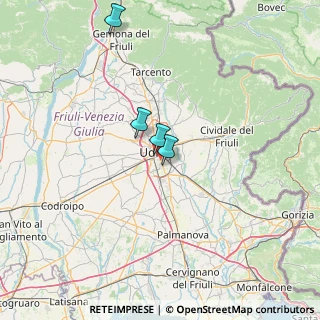 Mappa Via Osvaldo Lupieri, 33100 Udine UD, Italia (55.26214)