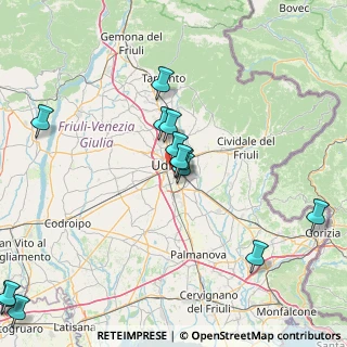 Mappa Via Osvaldo Lupieri, 33100 Udine UD, Italia (18.98462)
