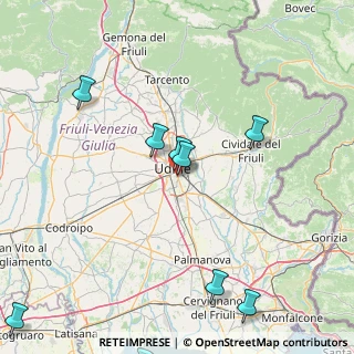 Mappa Via Osvaldo Lupieri, 33100 Udine UD, Italia (27.84)