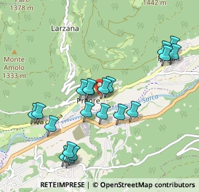 Mappa Via alla Croce, 38070 Tre Ville TN, Italia (0.9765)