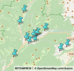 Mappa Via alla Croce, 38070 Tre Ville TN, Italia (3.49909)