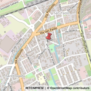 Mappa Via Zugliano, 6, 33100 Udine, Udine (Friuli-Venezia Giulia)