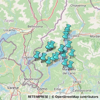 Mappa 22010 Carlazzo CO, Italia (10.321)