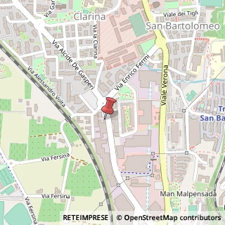 Mappa Via Alcide Degasperi, 124, 38123 Trento, Trento (Trentino-Alto Adige)