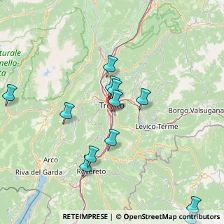 Mappa Via Paolo Borsellino, 38100 Trento TN, Italia (17.42333)