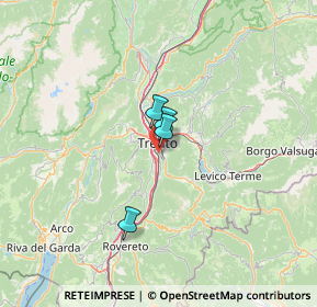 Mappa Via Paolo Borsellino, 38100 Trento TN, Italia (44.50632)