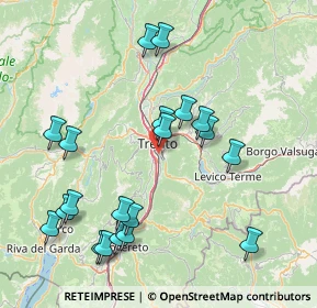 Mappa Via Paolo Borsellino, 38100 Trento TN, Italia (17.1515)